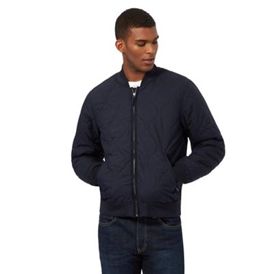 Levi's Navy quilted bomber jacket